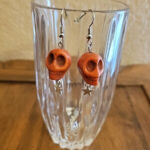 Large Skull Earrings